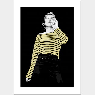 Madonna Vintage Halftones Posters and Art